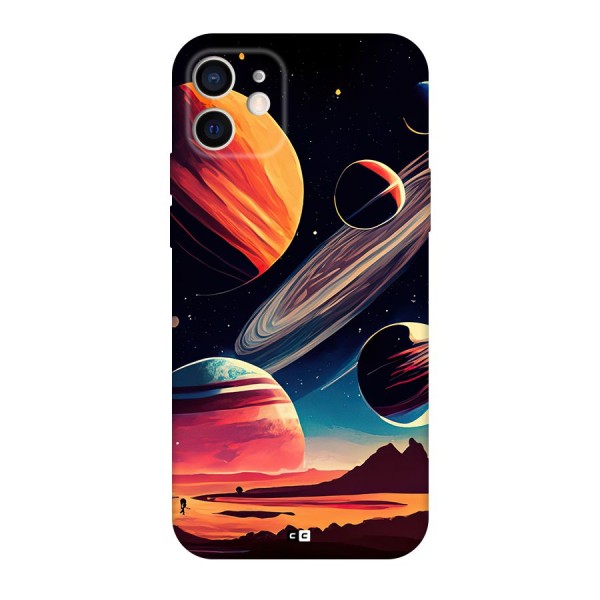 Space Planets Back Case for iPhone 12 Pro